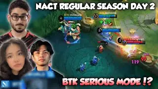 BTK SERIOUS MODE?! BTK VS LG LEGACY - NACT REGULAR SEASON DAY 2 HIGHLIGHTS. . .