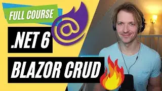 CRUD with Blazor in .NET 6 🔥 Full-Stack with a Web API, Entity Framework Core & SQL Server Express