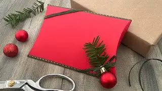 How To Make A Pillow Box | Gift Packaging