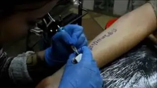 Нанесение тату | Making tattoo | TATTOO DRAGON