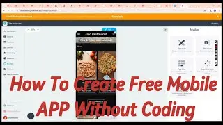 How To Create An App For free No Coding ( Android & IOS )