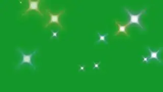 SPARKLES GREEN SCREEN ANIMATION(NO COPYRIGHT)