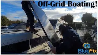 Off Grid Boating! || BlueFix Get Their Feet Wet!