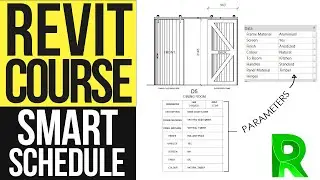 Smart, Good Looking Door and Window Schedules in Revit Tutorial | Advanced Revit Course 11