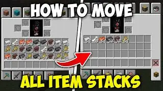 How to Move All Item Stacks in Minecraft 1.21