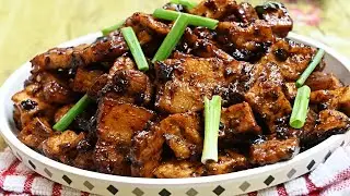 PORK AND TOFU WITH TAUSI RECIPE | ASIAN FLAVOURS