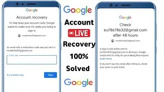 an email with a verification code was just sent to | gmail forgot password recovery | gmail recovery