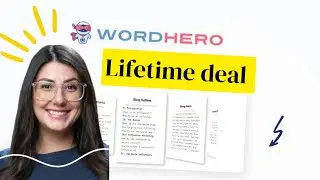 Wordhero lifetime deal [$89] |  10% off Wordhero review