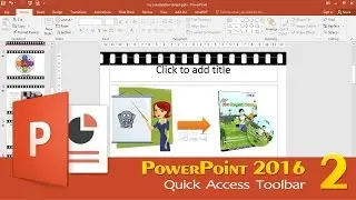 Tutorial PowerPoint 2016 (2) - Quick Access Toolbar