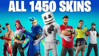 Fortnite ALL SKINS (All 22 Season)