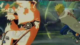 Minato vs Naruto - Naruto Ninja Storm 4 (Cloud Gaming)