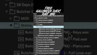 DARK HORROR LOOP KIT FOR HALLOWEEN (Midi & Stems) 