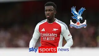 BREAKING: Crystal Palace have agreed a deal in principle with Arsenal for striker Eddie Nketiah