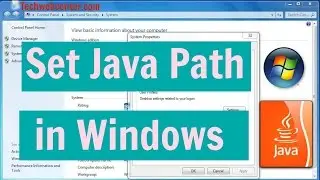 How to set java path in Windows 7/8/10 ( 64bit/32bit )