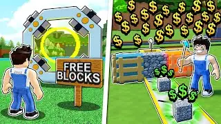 I BUILT THE #1 BEST BLOCK FARM! 💸 Roblox