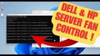 Dell & HP Server Manual Fan Control - Tutorial