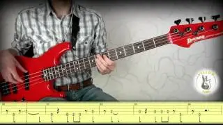 Gorillaz - Feel Good Inc. (Bass cover with tabs)