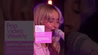 Sabrina Carpenter Good Luck, Babe! (BBC Live Lounge) Pop Video Weekly