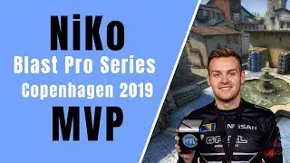 CS:GO - NiKo MVP - Best of NiKo - BLAST Pro Series Copenhagen 2019 - Best Moments - FaZe Clan -