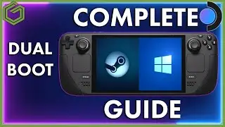 Steam Deck - How To Setup Dual Boot & Controller Setup ( Complete Guide )