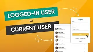 Logged-In User vs. Current User | A No Code Builder Tutorial