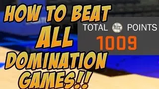 NBA 2K17 HOW TO BEAT ALL DOMINATION GAMES EASY TIPS!!