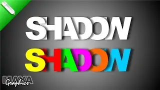 How to use shadow tool in coreldraw | 3d text | Coreldraw tutorial