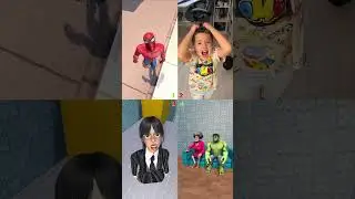 Slime Mágico Spiderman Wednesday TV Troll
