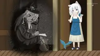 Gura reads a love letter from war 【Hololive Animated Clip】