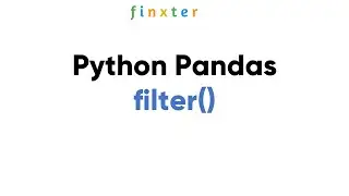 Python Pandas filter() - A Simple Guide