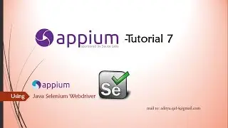 How to scroll in Appium using UIScrollable & UISelector classes