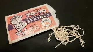 70 year old yoyo strings. 1950s Duncan yoyo strings.