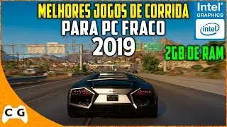 OS MELHORES JOGOS DE CORRIDA PARA PC FRACO NOTEBOOK FRACO 2GB DE RAM (TOP GAMES)