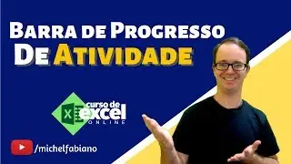 Como fazer Barra de Progresso de Atividade ou Tarefas no Excel