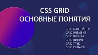 CSS GRID . Часть 1. Основные понятия  CSS GRID