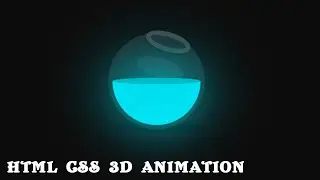 AMAZING 3D ANIMATION USING HTML CSS |DO YOU KNOW THIS DESIGN?@pinkweb0 #html #css