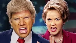 Donald Trump vs Hillary Clinton. Epic Rap Battles of History