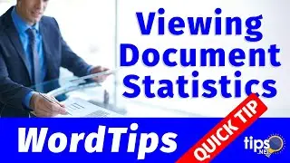 Viewing Document Statistics