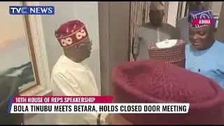 President-Elect Bola Tinubu Meets Betara, Holds Closed Door Meeting in Abuja