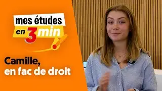 Camille en licence de droit à Montpellier - Mes études en 3 minutes