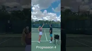 7 Beginner Tennis Serve Progressions