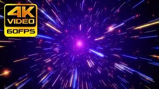 4K Fast Moving Laser Lights Hyperspace- Motion Graphics Animated Background ║ TikTok Instagram Trend