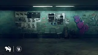 Abandoned Subway Station in Berlin Environment | Unreal Engine | Game-Ready Assets