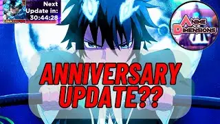 New Update Prediction in Anime Dimensions (Anniversary Update?) #roblox