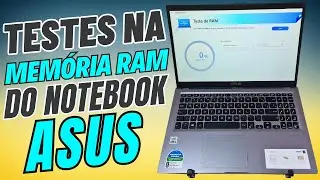 COMO FAZER TESTES NA MEMÓRIA RAM DO NOTEBOOK ASUS USANDO UM SOFTWARE NATIVO