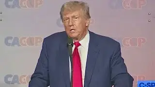 Trump Descends into Madness Live on Stage in California!