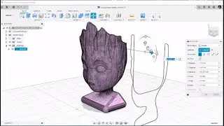 Fusion 360: Fit Curves to Mesh Section for Reverse Engineering