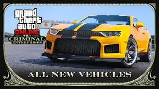 GTA Online The Criminal Enterprises: All 18 New Vehicles