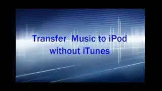 Transfer Music to iPod without iTunes