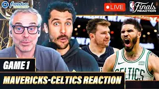 NBA Finals Game 1 Reaction: Celtics DOMINATE Luka Doncic & Mavericks | Colin Cowherd x Hoops Tonight